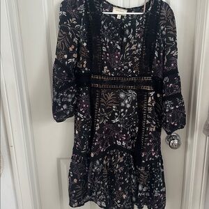 Moulinette Soeurs Black Floral Dress 4